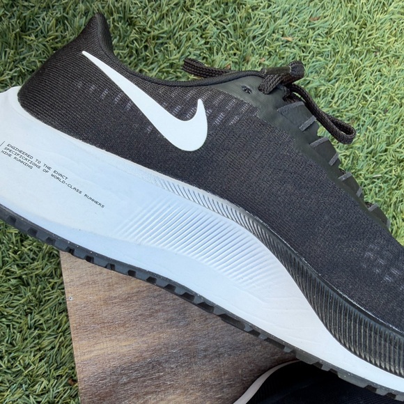 🖤 Nike Air Zoom Pegasus 37 Black & White • Women’s 7.5 • New - Picture 4 of 8